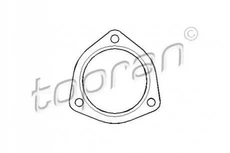 Прокладка труби вихлопної VW T4 1.9 TD / 2.4 D / 2.5 TDI 95-03 TOPRAN / HANS PRIES 107 206