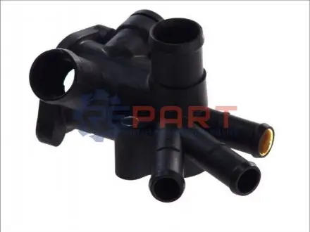 Фланець охолоджуючої рідини (кількість виходів: 7, gfk) VW GOLF II, JETTA II, POLO II 1.0/1.3 08.83-09.94 TOPRAN / HANS PRIES 107329 Купити в Україні