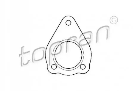 Фото Прокладка труби вихлопної Audi A3/A4/A6/Skoda Roomster/VW Golf 1.9 TDI 97- TOPRAN / HANS PRIES (107440) зображення 1