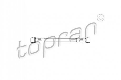 Тормозной шланг TOPRAN / HANS PRIES 108127 (фото 1)