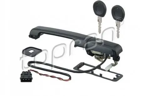 Фото Ручка дверей (передніх/ззовні) (L) VW Passat 85-96 TOPRAN / HANS PRIES (108666) зображення 1