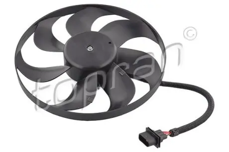 Вентилятор охолодження двигуна Audi A3/TT/Skoda Fabia/Octavia/VW Bora/Golf/Polo 1.0-2.3 94 TOPRAN / HANS PRIES 109037