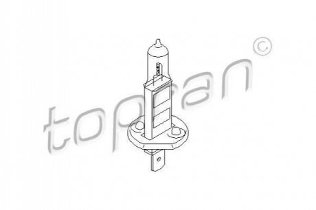 Лампа накаливания дальнего света TOPRAN / HANS PRIES 109100 (фото 1)