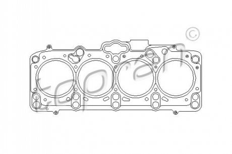 Прокладка головки циліндрів TOPRAN / HANS PRIES 109359