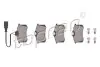 Колодки гальмівні (задні) Ford Galaxy 95-06/VW Sharan/Seat Alhambra 95-10/Ibiza 03-08 (+датчик) TOPRAN / HANS PRIES (109475) зображення 1
