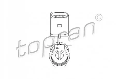 Фото Датчик, участок пути TOPRAN / HANS PRIES (109 750) изображение 1