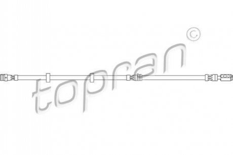 Тормозной шланг TOPRAN / HANS PRIES 109982 (фото 1)