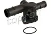 Фото Фланець охолоджуючої рідини (кількість виходів: 4) AUDI A3 SKODA OCTAVIA II VW GOLF PLUS V, GOLF V, GOLF VI, JETTA III, JETTA IV, NEW BEETLE 1.6/1.6LPG/2.0 10.99-12.17 TOPRAN / HANS PRIES (110 364) зображення 1