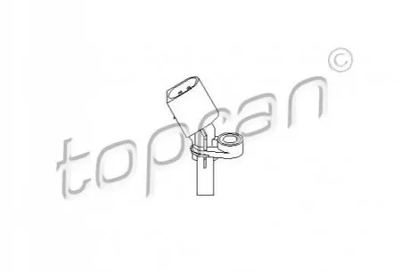 Датчик ABS (задній) Skoda Fabia/Rapid 12- (L) TOPRAN / HANS PRIES 110606