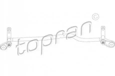 Механизм стеклоочистителя в сборе TOPRAN / HANS PRIES 110697