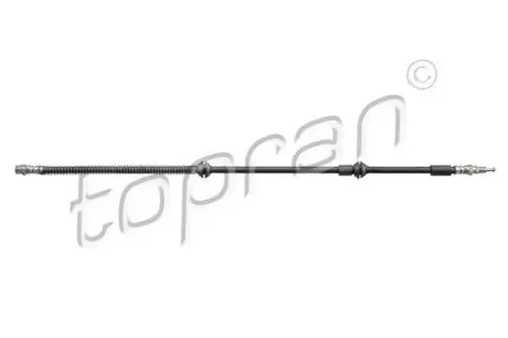 Шланг гальмівний (передній) VW Touareg 02-10 (L=725mm) TOPRAN / HANS PRIES 111058