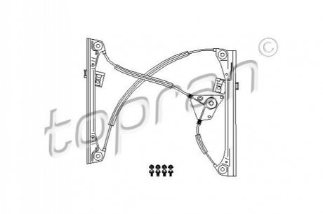 Стеклоподъемник TOPRAN / HANS PRIES 111265 (фото 1)