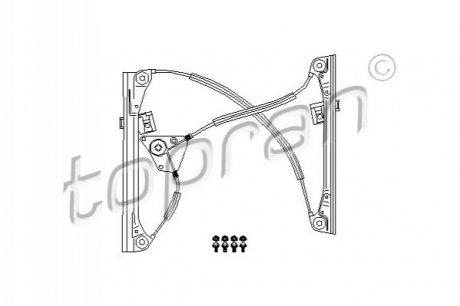 Стеклоподъемник TOPRAN / HANS PRIES 111266 (фото 1)