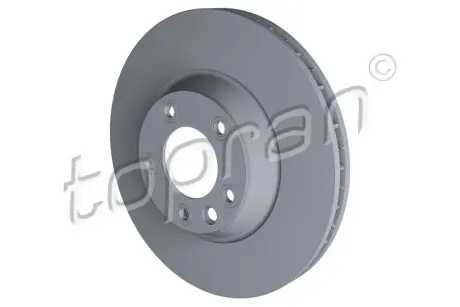 Диск гальмівний (передній) Audi Q7 06-15/Porsche Cayenne 02-/VW Touareg 02-10 (350x34) (L) TOPRAN / HANS PRIES 111288