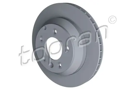 Диск гальмівний (задній) Porsche Cayenne/VW Touareg 3.0-4.2 TDI 02- (329.7x28) TOPRAN / HANS PRIES 111290