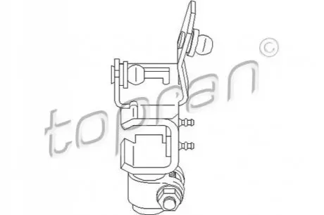Тяга механізму перемикання передач AUDI A3 SEAT LEON, TOLEDO II SKODA OCTAVIA I VW BORA, BORA I, GOLF IV 09.96-12.13 TOPRAN / HANS PRIES 111330 Купити в Україні