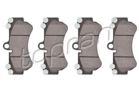 Колодки гальмівні (передні) Audi Q7 06-15/Porsche Cayenne/VW Touareg 02-10 TOPRAN / HANS PRIES 111581