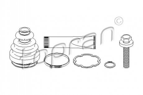Пыльник приводного вала.) TOPRAN / HANS PRIES 111674 (фото 1)
