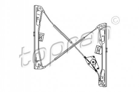 Стеклоподъемник TOPRAN / HANS PRIES 111705 (фото 1)