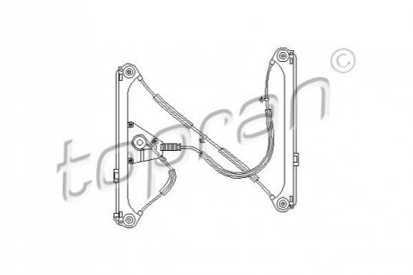 Стеклоподъемник TOPRAN / HANS PRIES 111714 (фото 1)