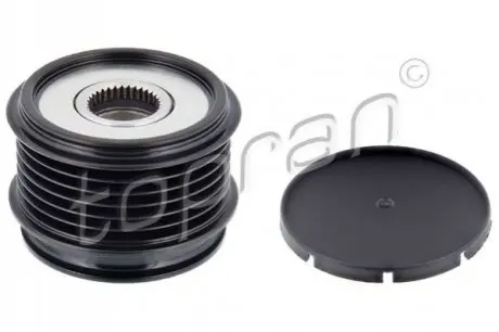 Шків генератора AUDI A1, A2, A3, A4 B6, A4 B7, A6 C6, TT SEAT ALHAMBRA, ALTEA, ALTEA XL, CORDOBA, EXEO, EXEO ST, IBIZA II, IBIZA III, INCA, LEON, TOLEDO II, TOLEDO III 1.2D-3.2 09.95-12.22 TOPRAN / HANS PRIES 111877