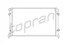 Радіатор, охолодження двигуна TOPRAN / HANS PRIES (112223) зображення 1