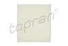 Фільтр салону Skoda Fabia/Roomster/VW Polo 99-10 (вугільний) TOPRAN / HANS PRIES (113491) зображення 1