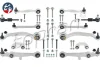 Комплект передніх важелів передн AUDI A4 B5, A4 B6, A6 C5 1.6-4.2 11.94-01.05 TOPRAN / HANS PRIES 114522