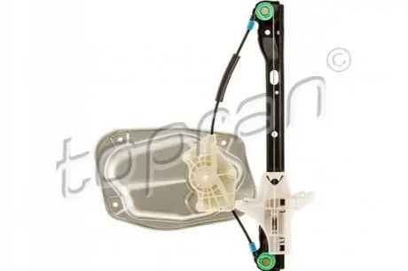 Склопідіймач (задній) VW Golf 99-09/Jetta 05-10 (L) (електро)(без моторчика) TOPRAN / HANS PRIES 114707