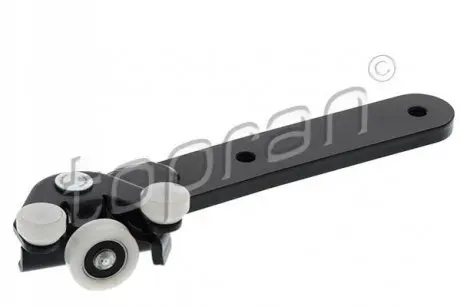 Ролик дверей (бічних/нижній) VW Caddy 03- (R) (з кронштейном) TOPRAN / HANS PRIES 115393