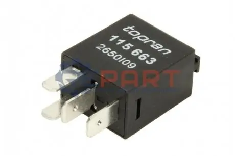 Реле поворотів (12V) Opel Astra G/Combo/Insignia A/Zafira 89- TOPRAN / HANS PRIES 115663 Купити в Україні