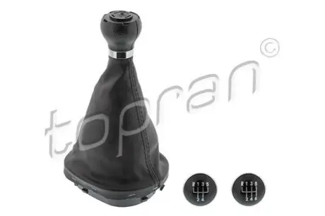 Ручки важеля перемикання передач VW CADDY III, TOURAN FURGON/MINIVAN/NADWOZIE WIELKOPRZESTRZENNE (MPV) 02.03-05.15 TOPRAN / HANS PRIES 115892 Купити в Україні