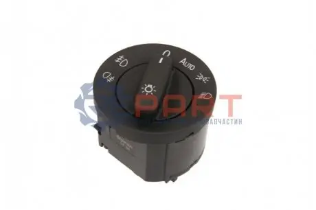 Вимикач світла головний VW CADDY III, EOS, GOLF PLUS V, GOLF V, GOLF VI, JETTA III, PASSAT B6, TIGUAN, TOURAN 02.03-07.18 TOPRAN / HANS PRIES 116038 Купити в Україні