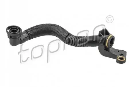 Патрубок вентиляції картера AUDI A1, A3, Q2, Q3, TT CUPRA ATECA SEAT ALHAMBRA, ATECA, LEON, LEON SC, LEON ST SKODA KAROQ, KODIAQ I, OCTAVIA III, SUPERB III VW ARTEON 1.8/2.0 04.12 TOPRAN / HANS PRIES 117043