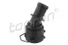 Фото Фланець охолоджуючої рідини (кількість виходів: 2) AUDI A1, A3, Q3, TT SEAT IBIZA IV SC, LEON, LEON ST SKODA KODIAQ I, OCTAVIA III, SUPERB III VW ARTEON, ARTEON SHOOTING BRAKE 1.5/1.8/2.0 04.12 TOPRAN / HANS PRIES (118497) зображення 1