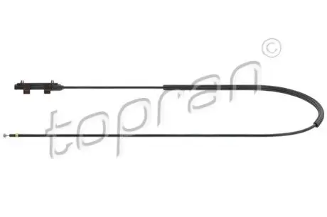 Трос відкривання капоту VW CC B7, PASSAT B6, PASSAT B7 1.4-3.6 03.05-12.16 TOPRAN / HANS PRIES 119137 Купити в Україні