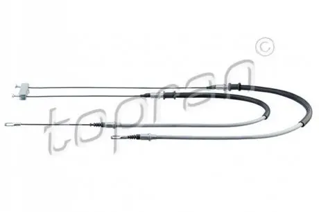 Трос ручника (L) Ford Transit 06- (1337/1115 мм) TOPRAN / HANS PRIES 200870 Купити в Україні