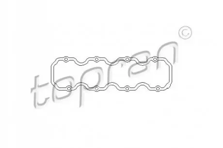 Прокладка кришки клапанів Opel Omega A/Vectra A 1.6/2.0 -95 TOPRAN / HANS PRIES 201220