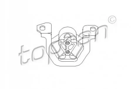 Фото Подушка двигателя TOPRAN / HANS PRIES (201394) изображение 1