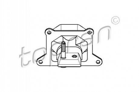 Подушка двигуна - (0684327, 0684666, 684327) TOPRAN / HANS PRIES 201398