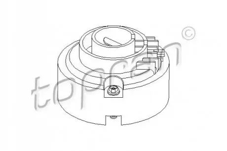 Бігунок розподільника запалювання TOPRAN / HANS PRIES 202 022 Купити в Україні