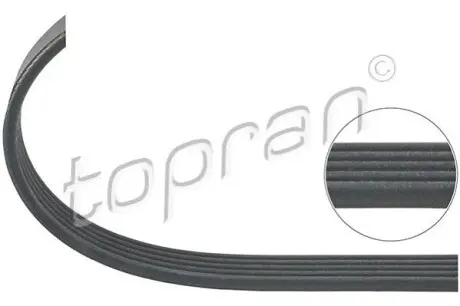 Поліклиновий ремінь (6PK1903) FORD ESCORT V, FIESTA III, ORION III OPEL ASTRA F, ASTRA J, ASTRA J GTC, CALIBRA A, INSIGNIA A, INSIGNIA A COUNTRY, OMEGA B, VECTRA A, VECTRA B 1.6-3.2 09.88-03.17 TOPRAN / HANS PRIES 202334