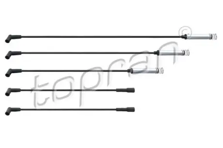 Провід запалювання Opel Ascona/Astra/Kadett 1.3-1.6 86-94 (к-кт) TOPRAN / HANS PRIES 202515