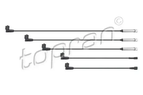 Провід запалювання Opel Astra/Kadett 1.4-2.0i 86-98 (к-кт) TOPRAN / HANS PRIES 202518
