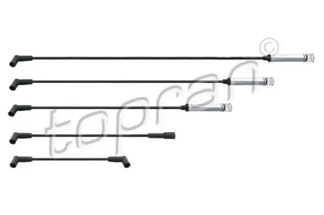 Провід запалювання Opel Ascona/Astra/Kadett 1.3-1.6 86-94 (к-кт) TOPRAN / HANS PRIES 202522