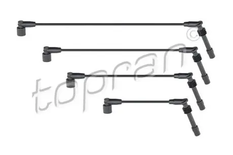 Провід запалювання Opel Astra F 93-01/Combo 1.2/1.4 94-01 (к-кт) TOPRAN / HANS PRIES 202531