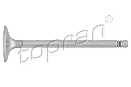 Клапан (впуск) Opel Astra F/G/Vectra B/C/Zafira 1.4/1.6 16V 96-05 (31x6x103.1) (азотований) TOPRAN / HANS PRIES 205156 Купити в Україні