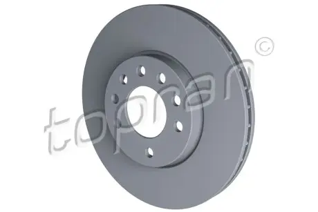 Диск гальмівний (передній) Opel Combo 01- (280x25) TOPRAN / HANS PRIES 205524