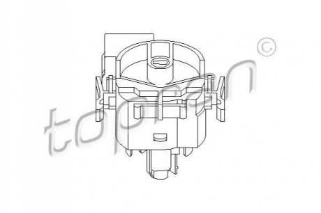 Переключатель зажигания TOPRAN / HANS PRIES 205 656