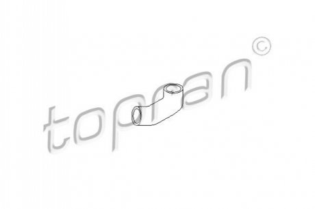 Шланг радиатора (система охлаждения) TOPRAN / HANS PRIES 205720